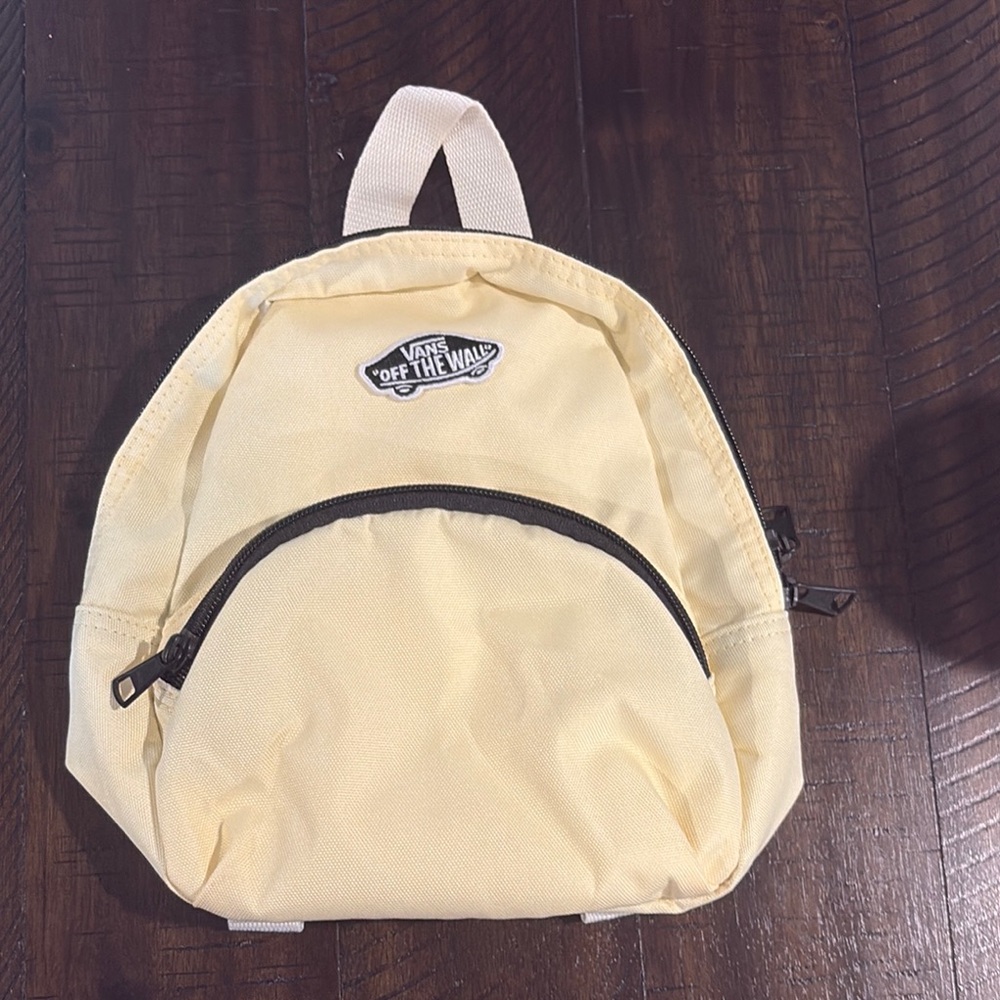 Vans Off The Wall Yellow Mini Backpack